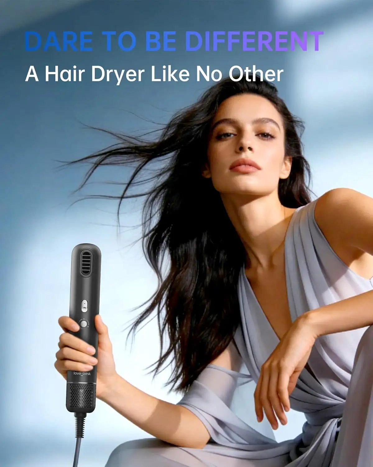 Mini Hair Dryer - Portable Travel Size