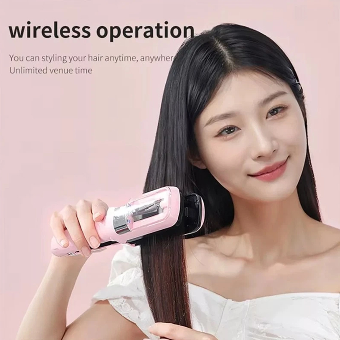 Hair Split End Remover Electrics Trimmer Automatic Damaged Repair Remover---Pink — image 10