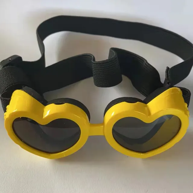 Pet Glasses Windproof Eye Protection Accessories Yellow - Shop at LoveMi