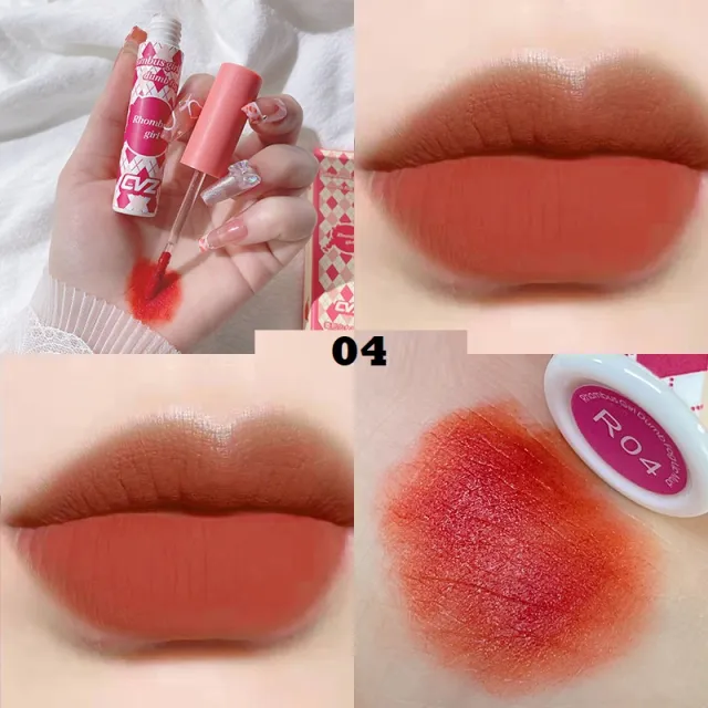 Velvet Matte Easy Cup Lipstick Girl Lip Glaze 04Color - Shop at LoveMi