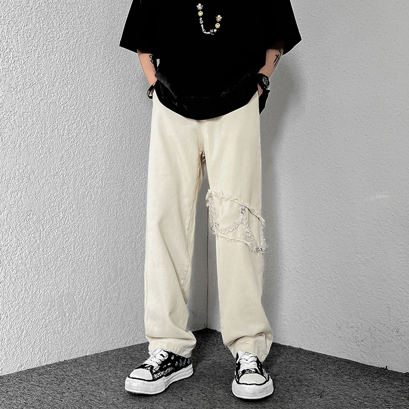 Korean Version Loose Harajuku Fried Street Wide Leg Pants