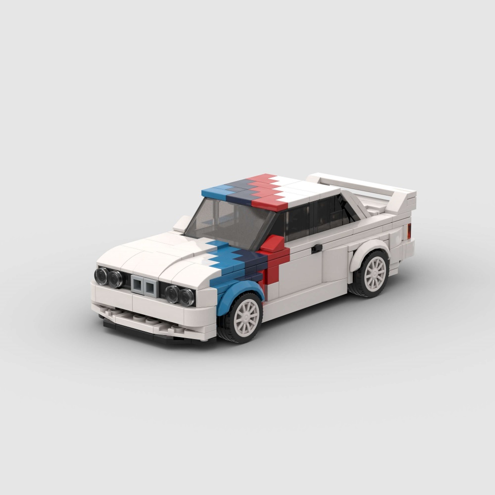 355PC Sports Car DIY Building Bricks BMW M3 2
