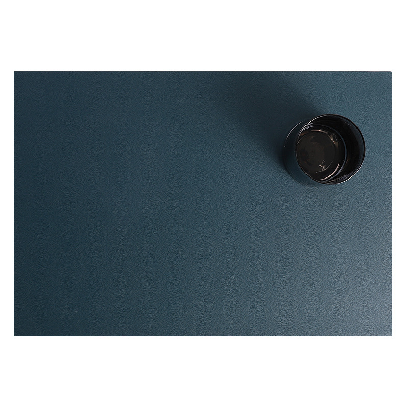 Placemat Leather West Waterproof Oilproof Anti-slip Mat Anti-scald And Heat Insulation