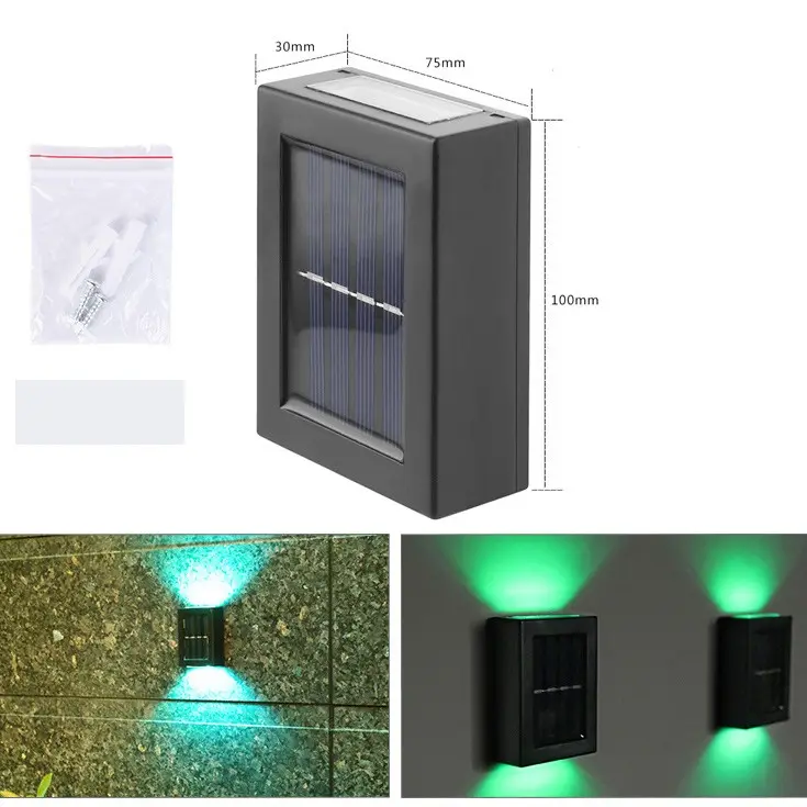 Solar Small Night Outdoor Garden Wall Light