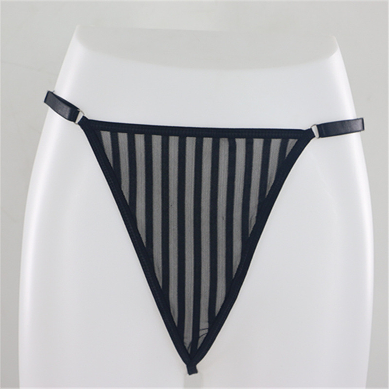 Title 5, Alloy Letter Pendant Metal Chain Belt Underwear