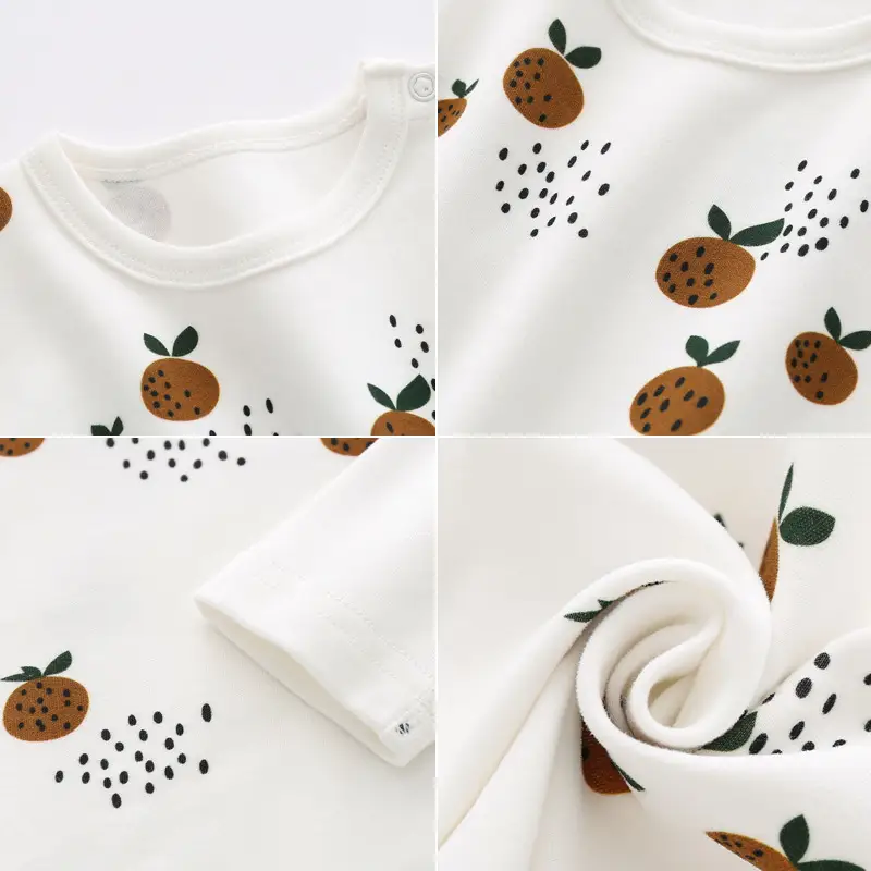 Organic Cotton Boys Bottoming Shirt Long Sleeve T-Shirt