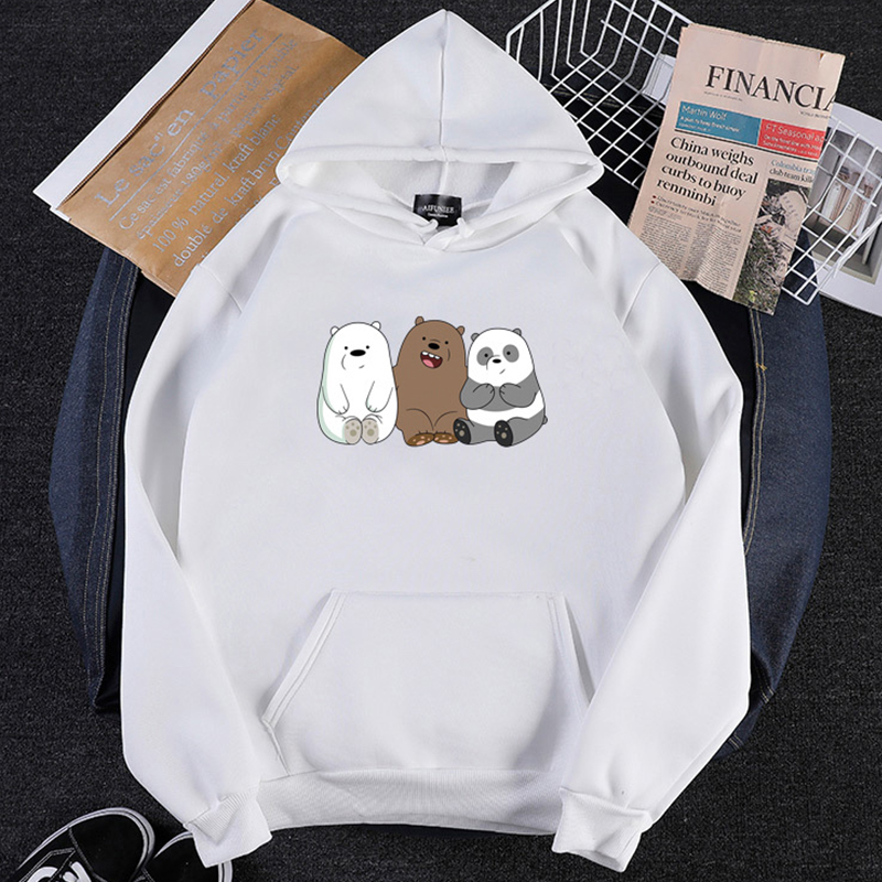 Title 7, Pure Color Casual Printed Hooded Sweatshirt