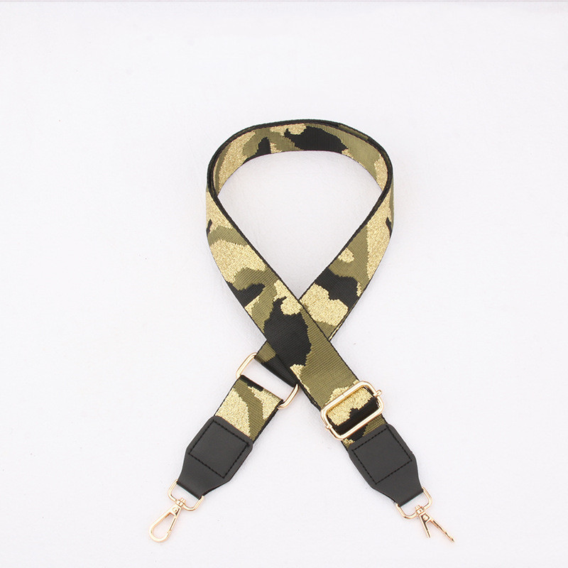 New Camouflage Webbing Thickened Wide Adjustable Bag Accessories