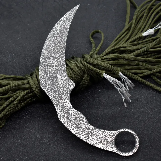 No Front Practice Claw Portable Tool Self defense Cold Weapon CSGO Eagle Claw Knife Claw Knife - Shop at LoveMi