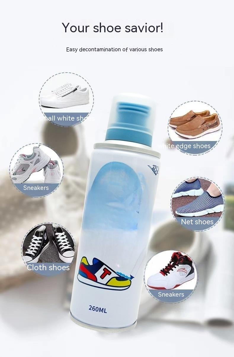 Title 4, White Shoes Cleaning Agent Wash-free Decontamin...