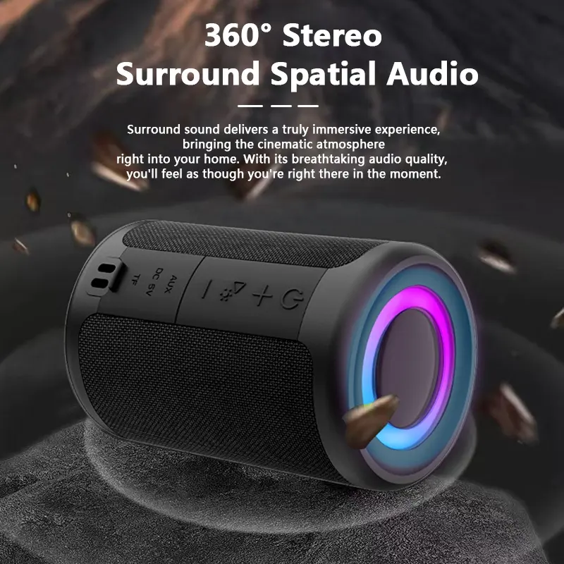 New Portable Bluetooth Speaker Small Bass Music