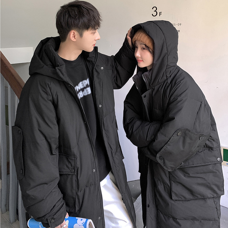 Title 2, Fashion Mid-length Couple Down Jacket