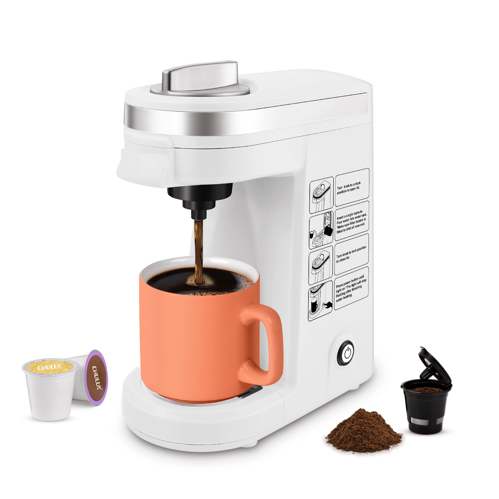 Title 3, American Capsule Coffee Machine Household Hotel...