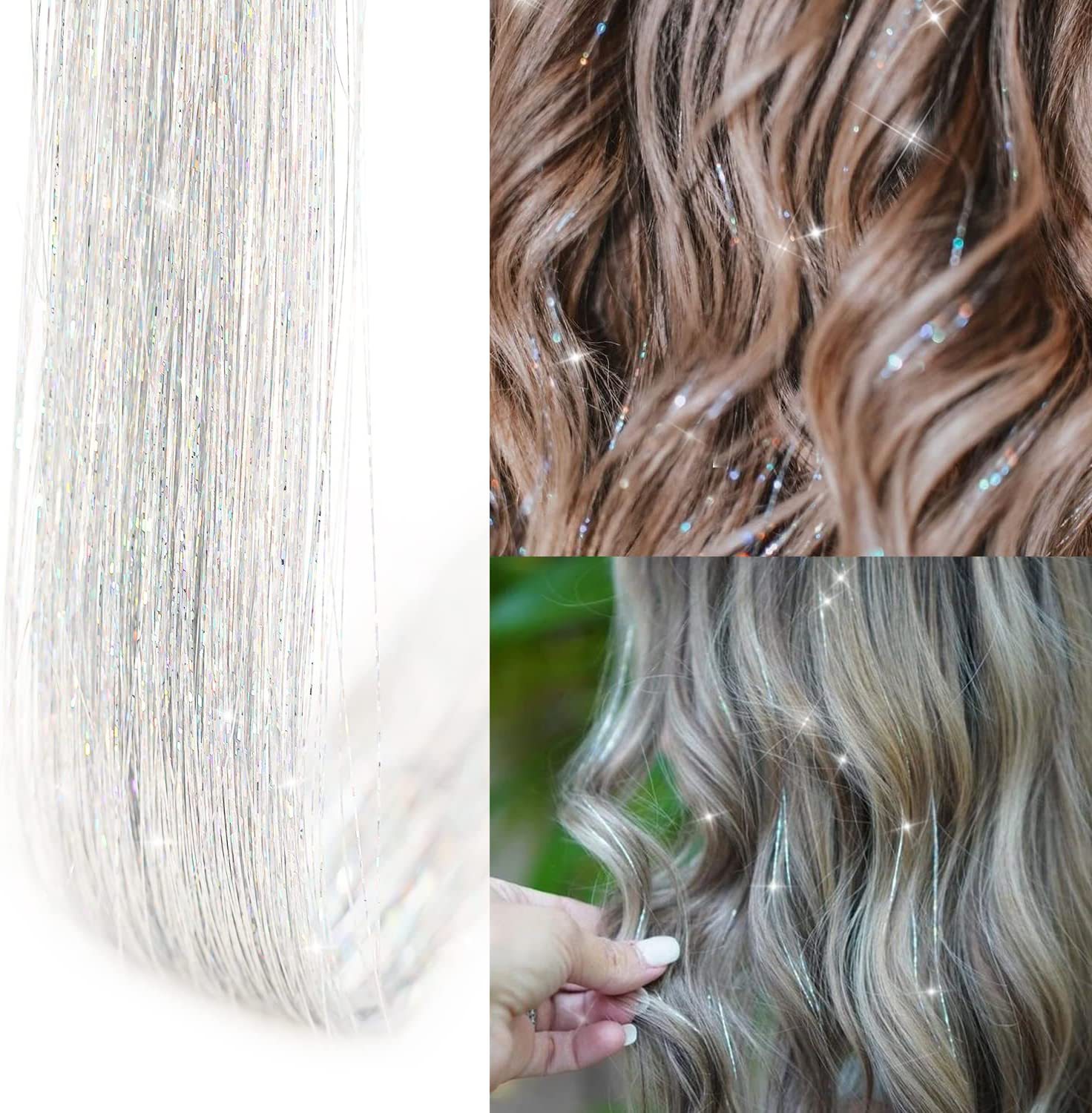 Title 7, 6-piece Laser Gold Wire BB Clip Single Card Wig...