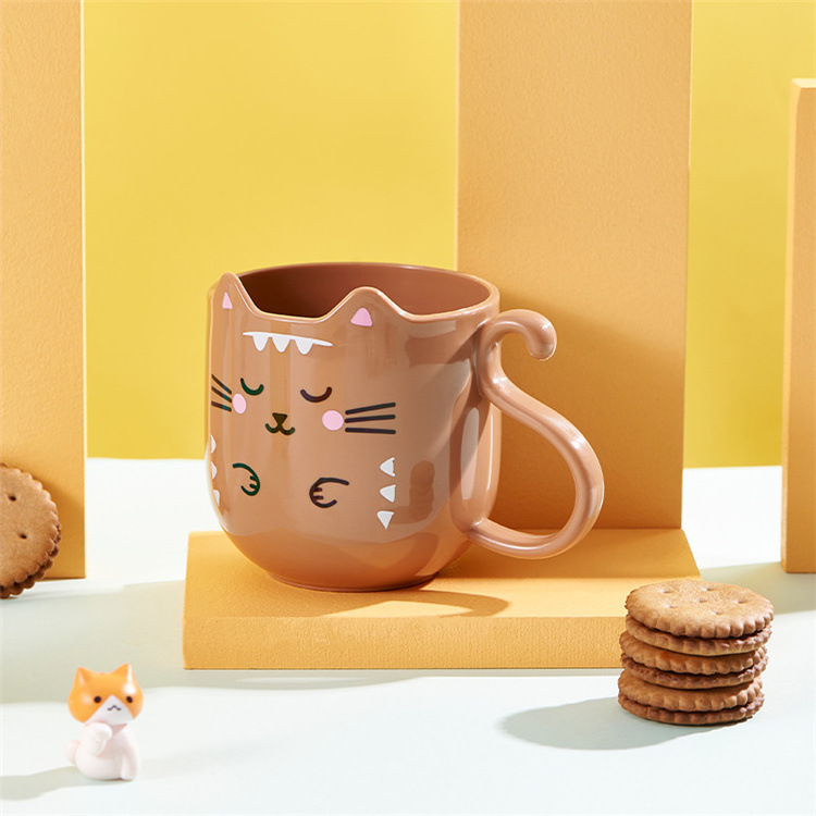 Coffee cat cup