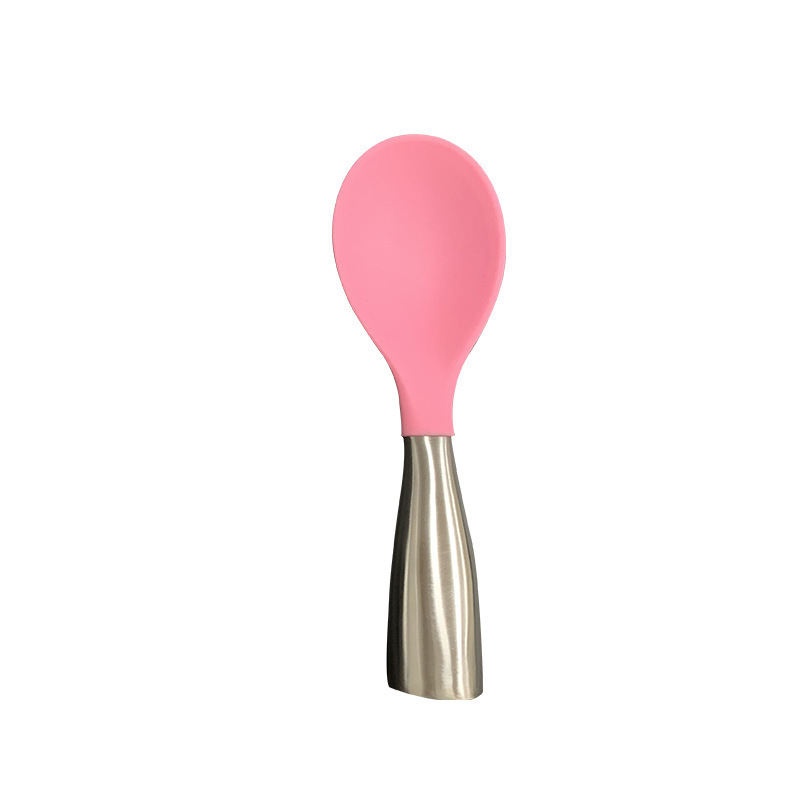 Title 4, Stainless Steel Silicone Rice Spoon