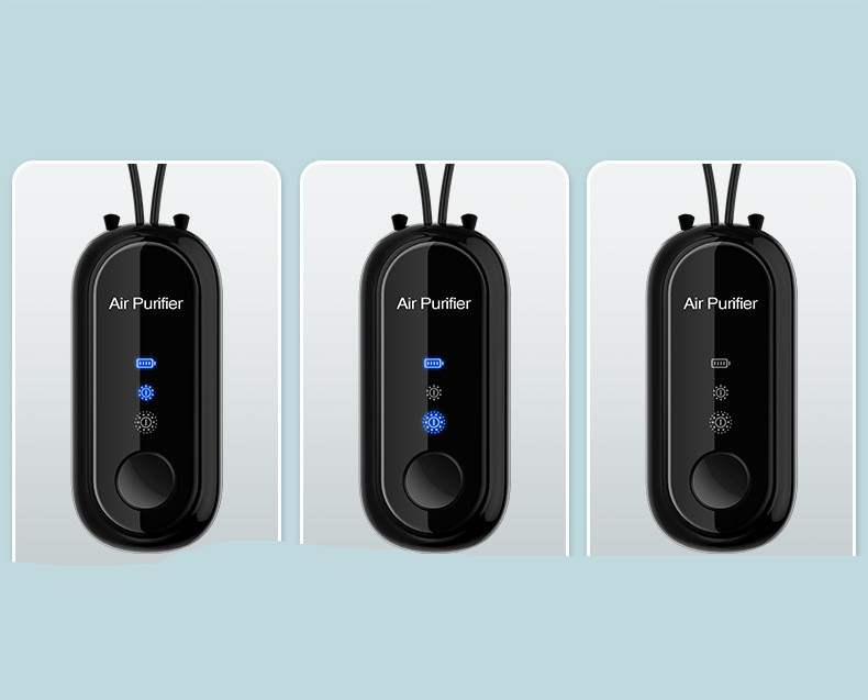 Подвесной очиститель воздуха для стерилизации отрицательными ионами на шее