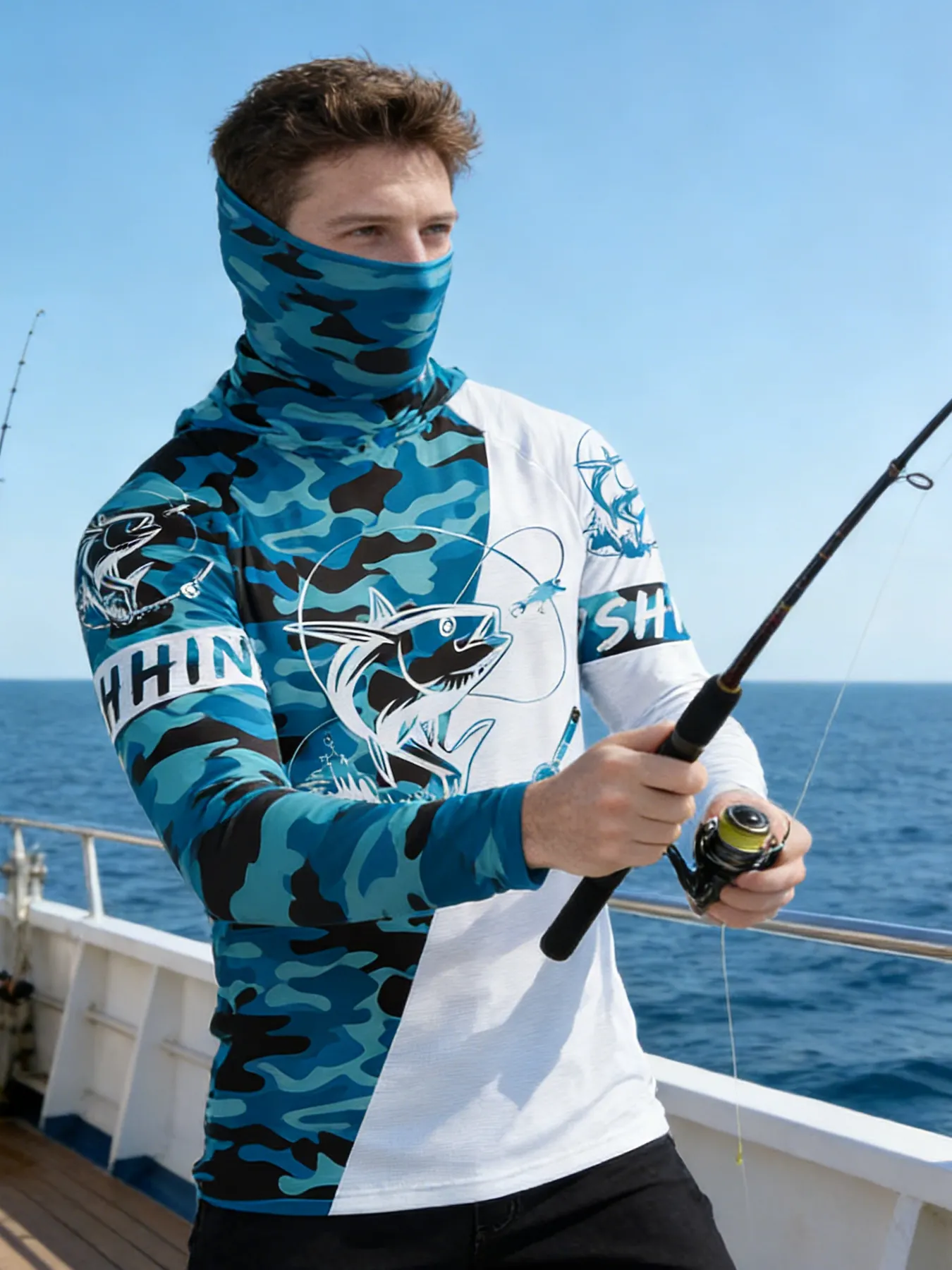 Fishing Hoodie UPF 50 Anti UV Sailing