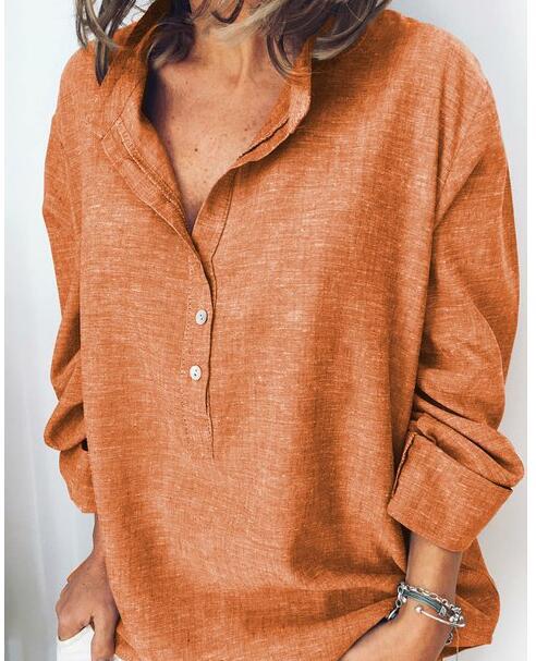Casual Fashion Long Sleeve Women's Shirt