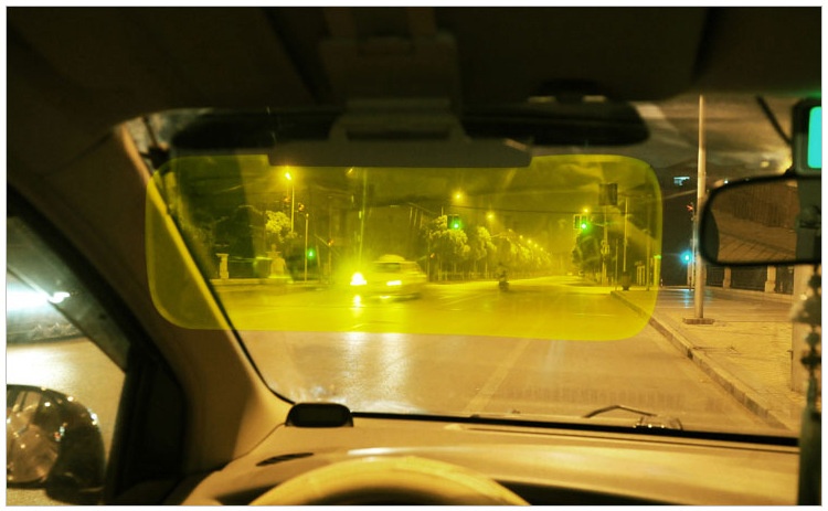 Title 3, Car Day And Night Dual-purpose Sun Visor Anti-g...