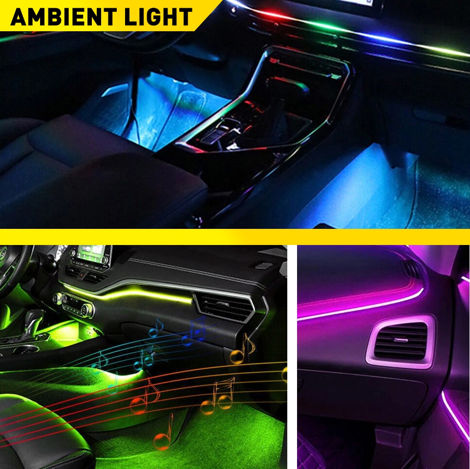 10in1 Full LED Bead Symphony Dream Car Interior Ambient Lighting Wireless Kit UK — image 11