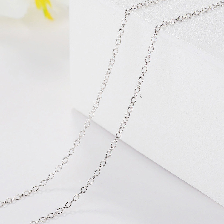 Silver  Leaf Pendant Female Mori Series Literary Maple Leaf Necklace