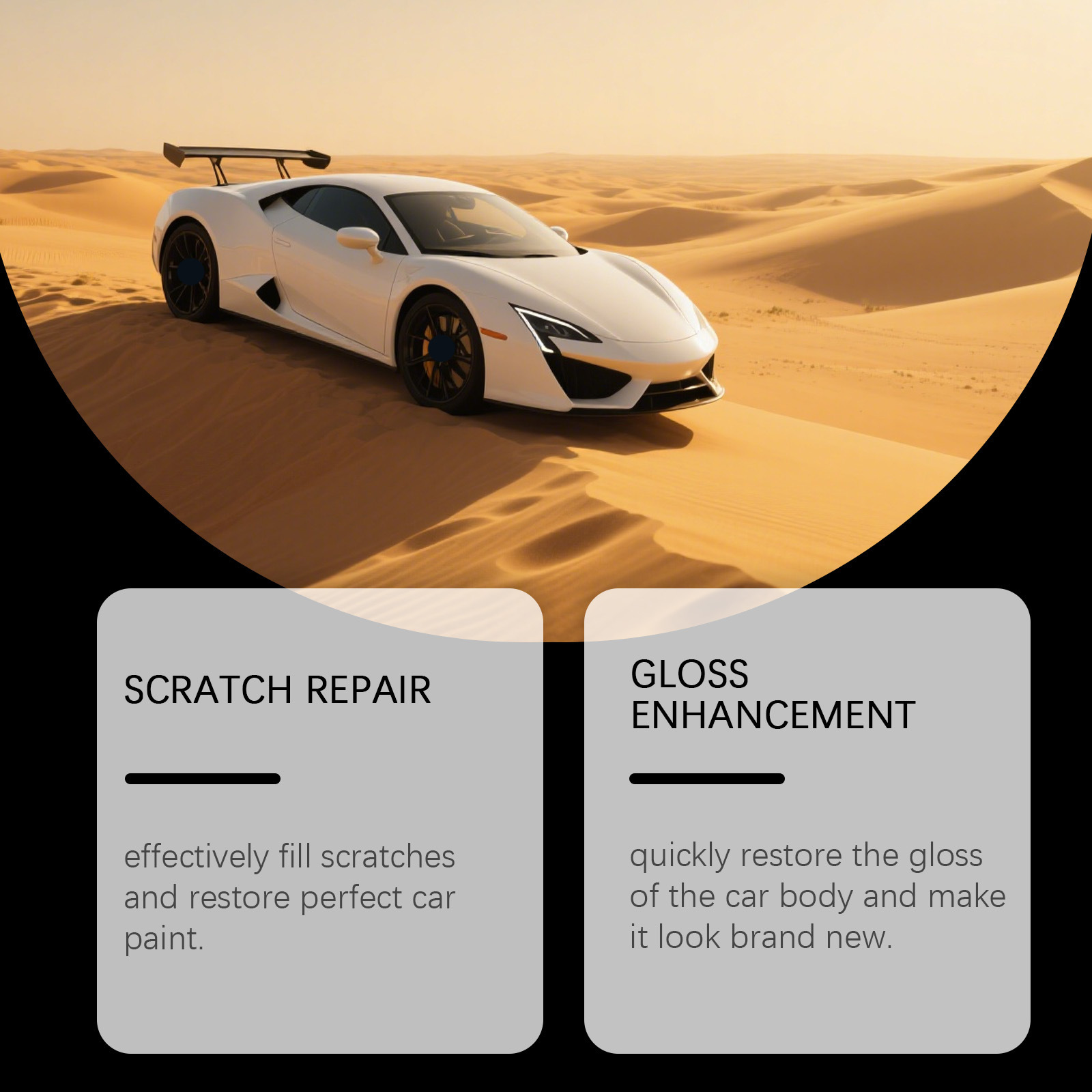 Rayhong Car Scratch Care Cream, Car Paint Scratch Repair Abrasive, Polishing Coating, Paint Maintenance. 2
