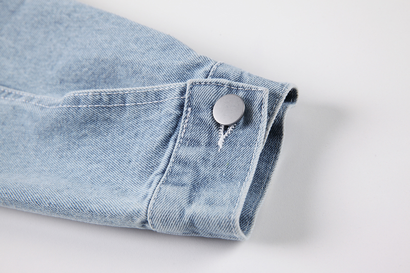 Women's Vintage Patchwork Print Denim Jacket