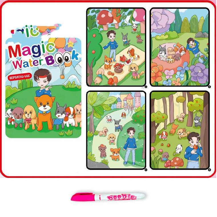 Water Brush Children's Picture Child Book