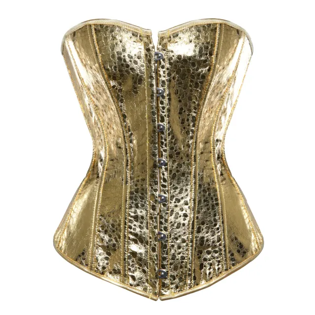 Luxurious Simple Court Ladies Corset Gold - Shop at LoveMi
