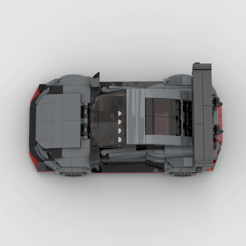 429PCSSports Car MOC Building Blocks Skyline 4