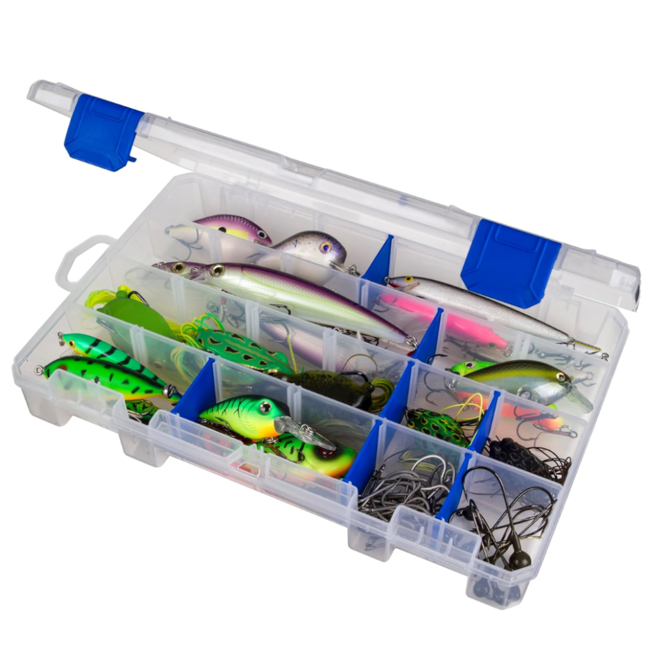 Plano Stowaway Utility Box With Adjustable Dividers Clear Small Parts And Tackle Organizer 9 Inch — foto 2