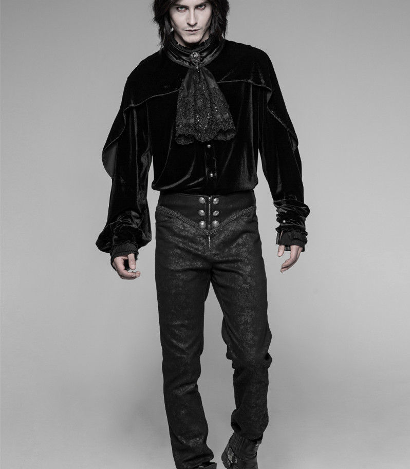 Title 4, Gothic Mens Lolita Punk Vintage Pants