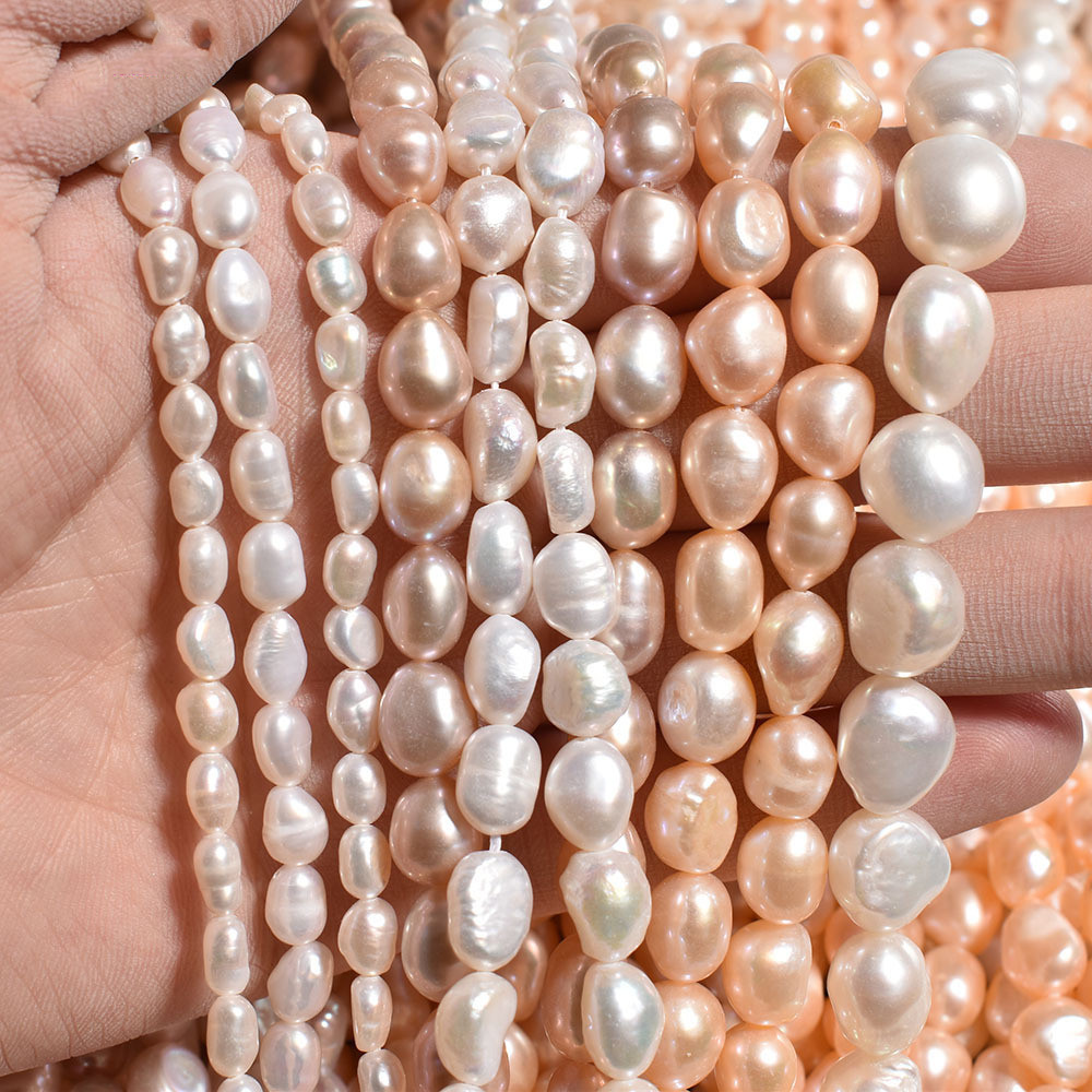 Natural Freshwater Pearl Shaped Diy Handmade Loose Beads