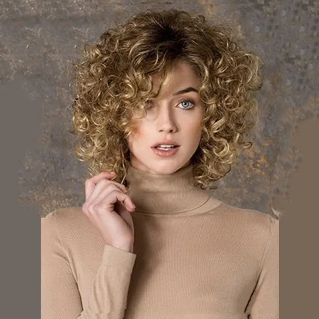 High temperature Fiber Fluffy Short Curly Hair - Shop at LoveMi