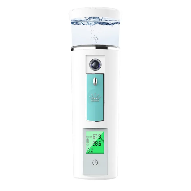 Rechargeable Spray Moisturizer USB Portable Facial Moisturizer White - Shop at LoveMi