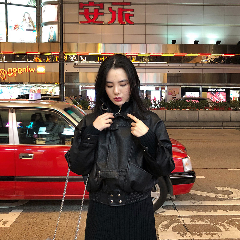 Women's Fashion Simple Solid Color Short Jacket