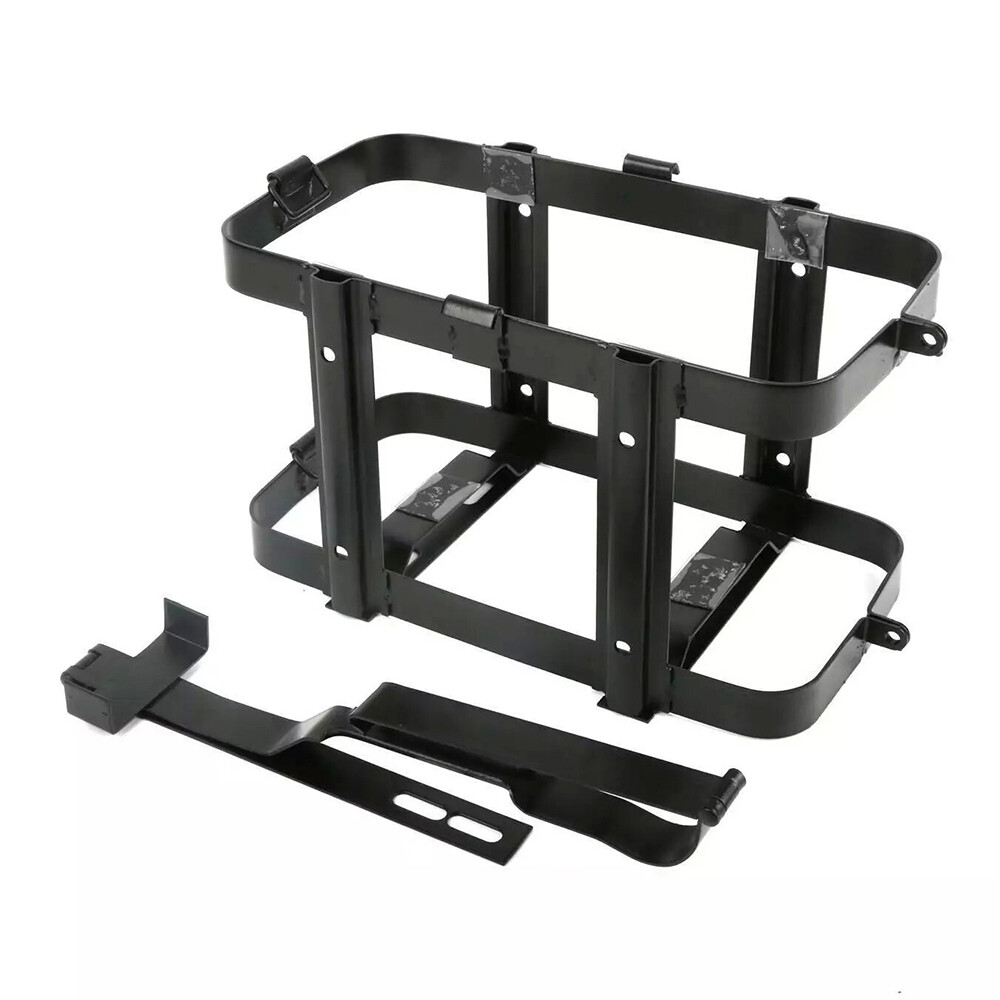 10L 20L Universal Lockable Jerry CAN Holder Fuel Tank Basket Mount Rack Bracket — image 4