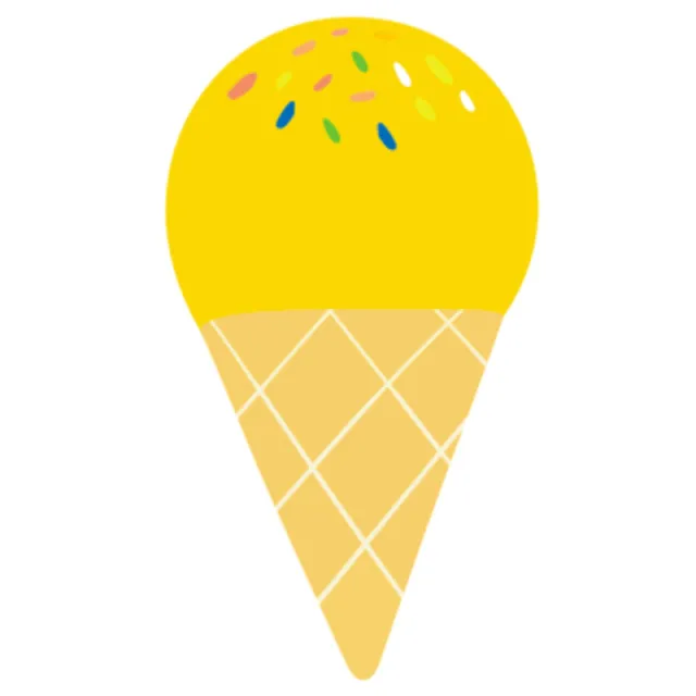Ice Cream Cat Toy Catnip Yellow - Shop at LoveMi