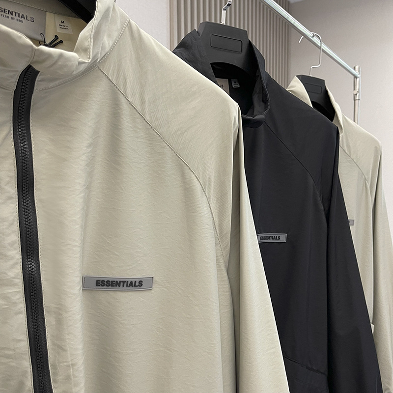 Double Line  Colorful  Reflective Pullover Jacket