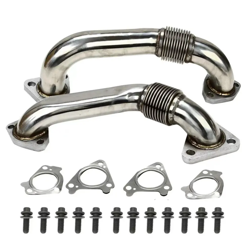 Exhaust Downpipe For Chevy 01-16 GMC Chevy 6.6L Duramax Ban The Sale Of Amazon