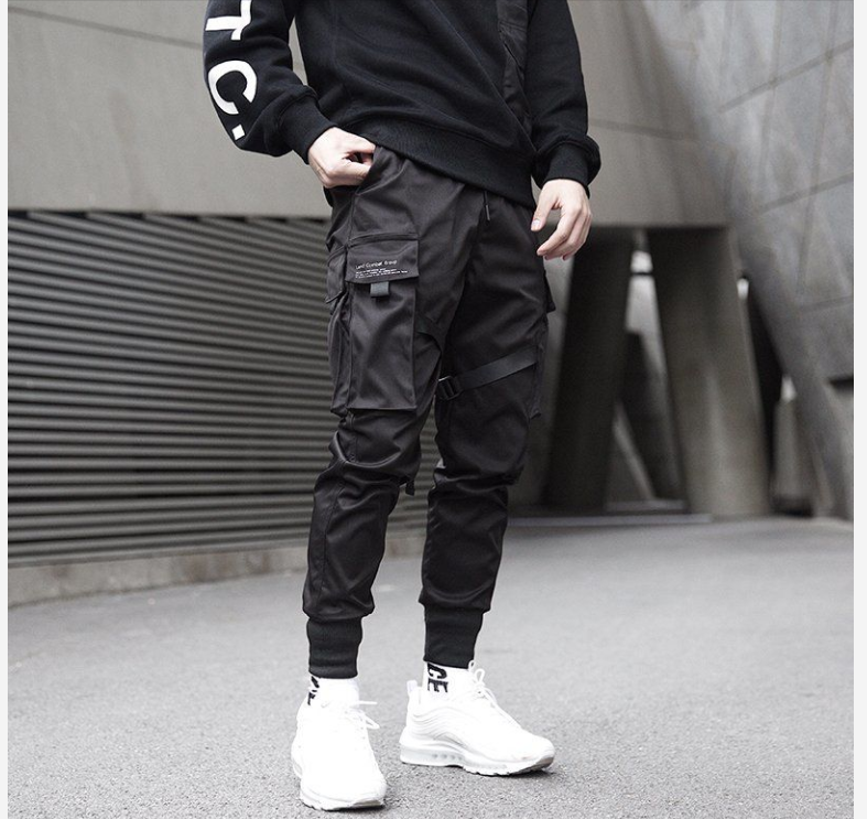 Casual Paratrooper Leggings Cargo Pants Male - CJdropshipping