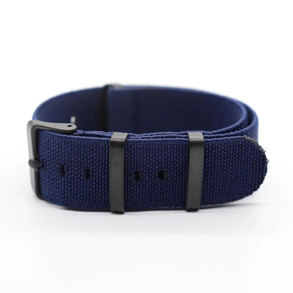 Black Canvas Nylon Strap
