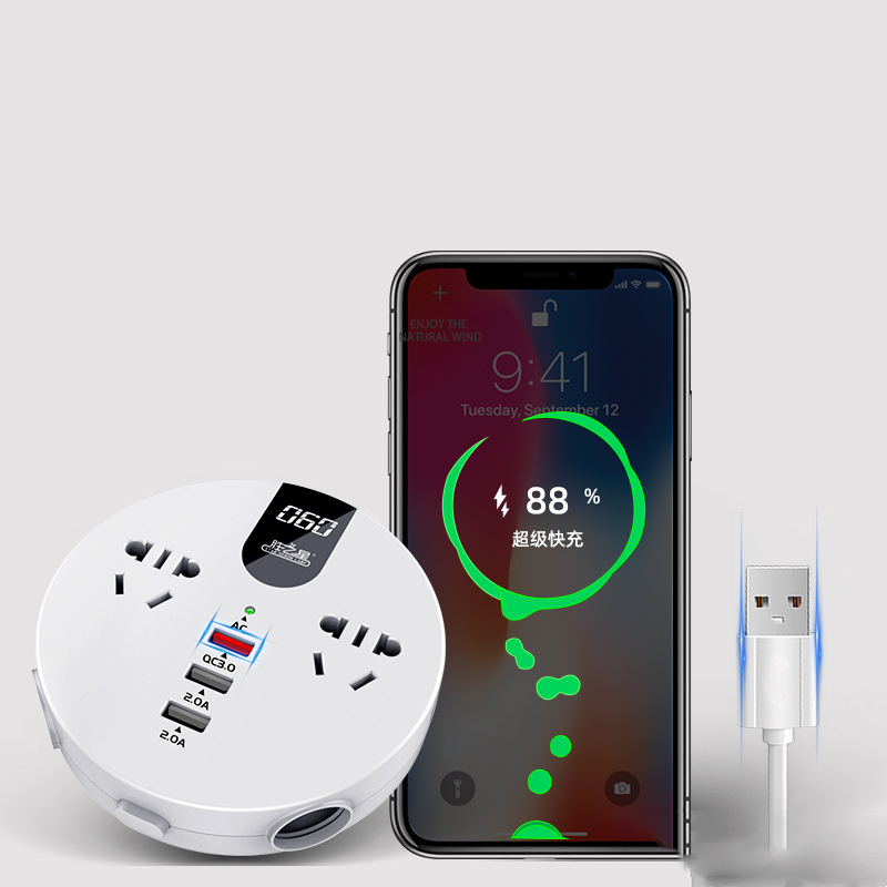 Car inverter car mobile phone charger — foto 6