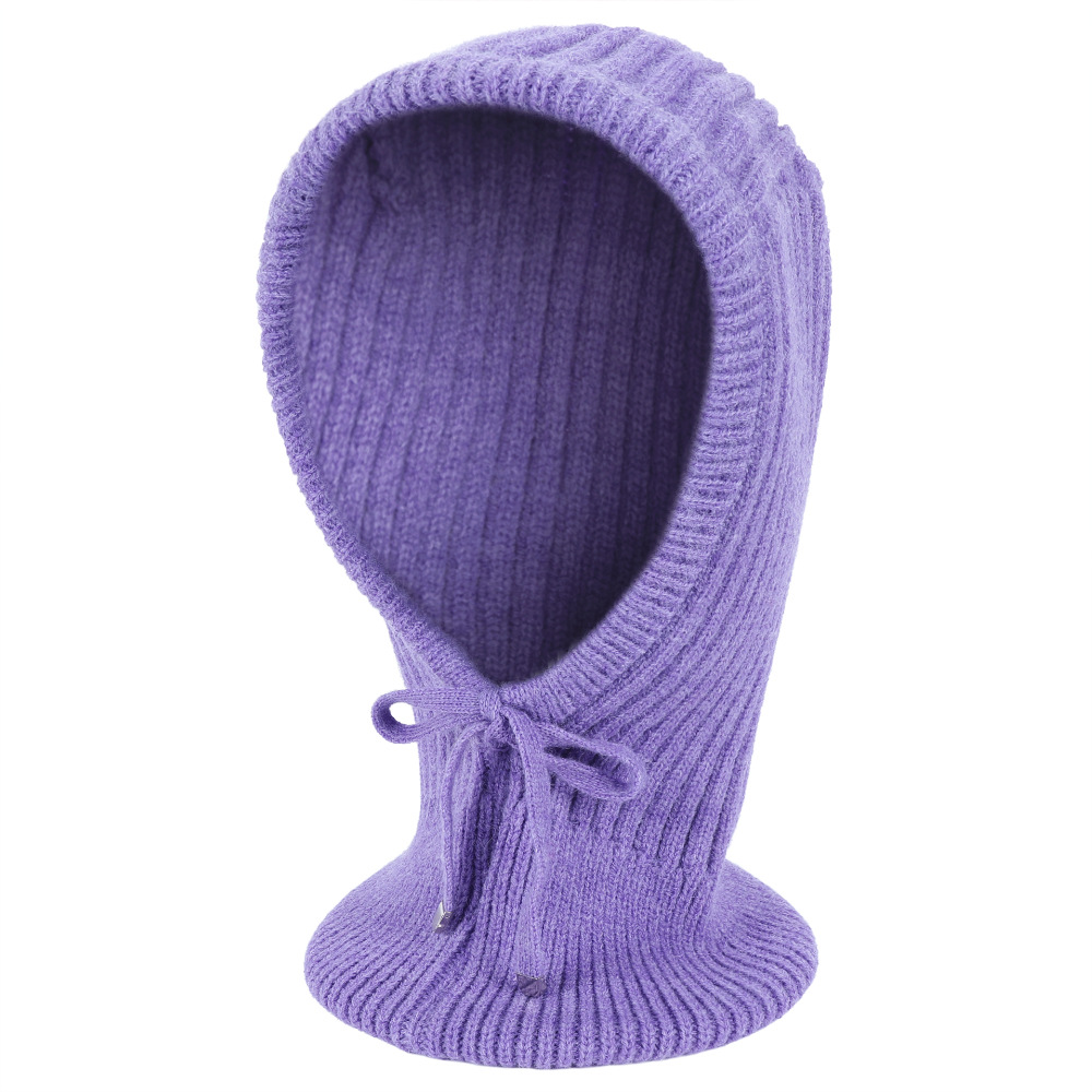 Title 12, Gorro de mujer con cuello grueso y afelpado par...