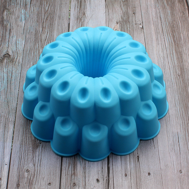 Title 3, Single Big Flower Silicone Cake Mold