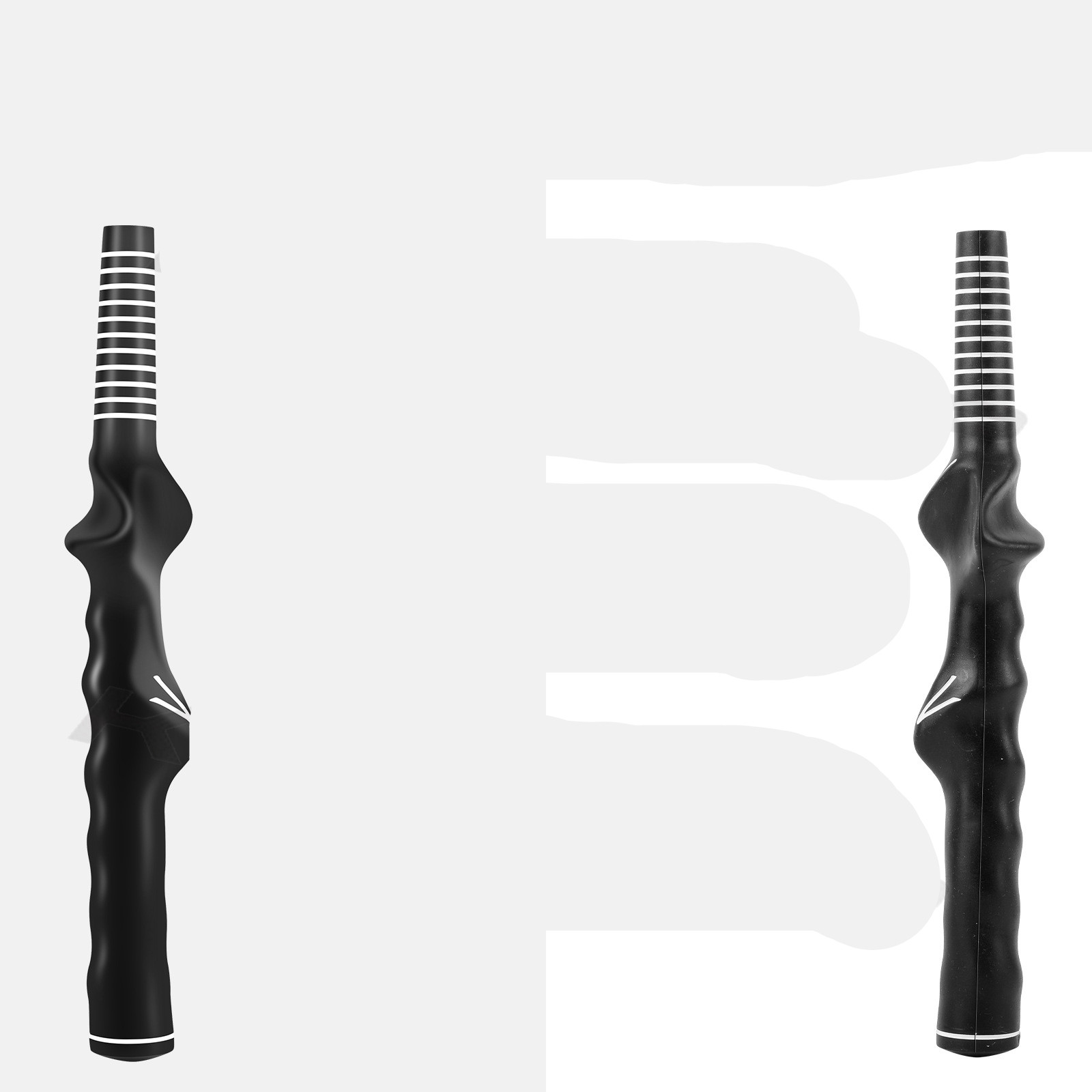 Резиновая ручка для гольфа, левая и правая рука, тренажер для качания, тренировочный инструмент, рука