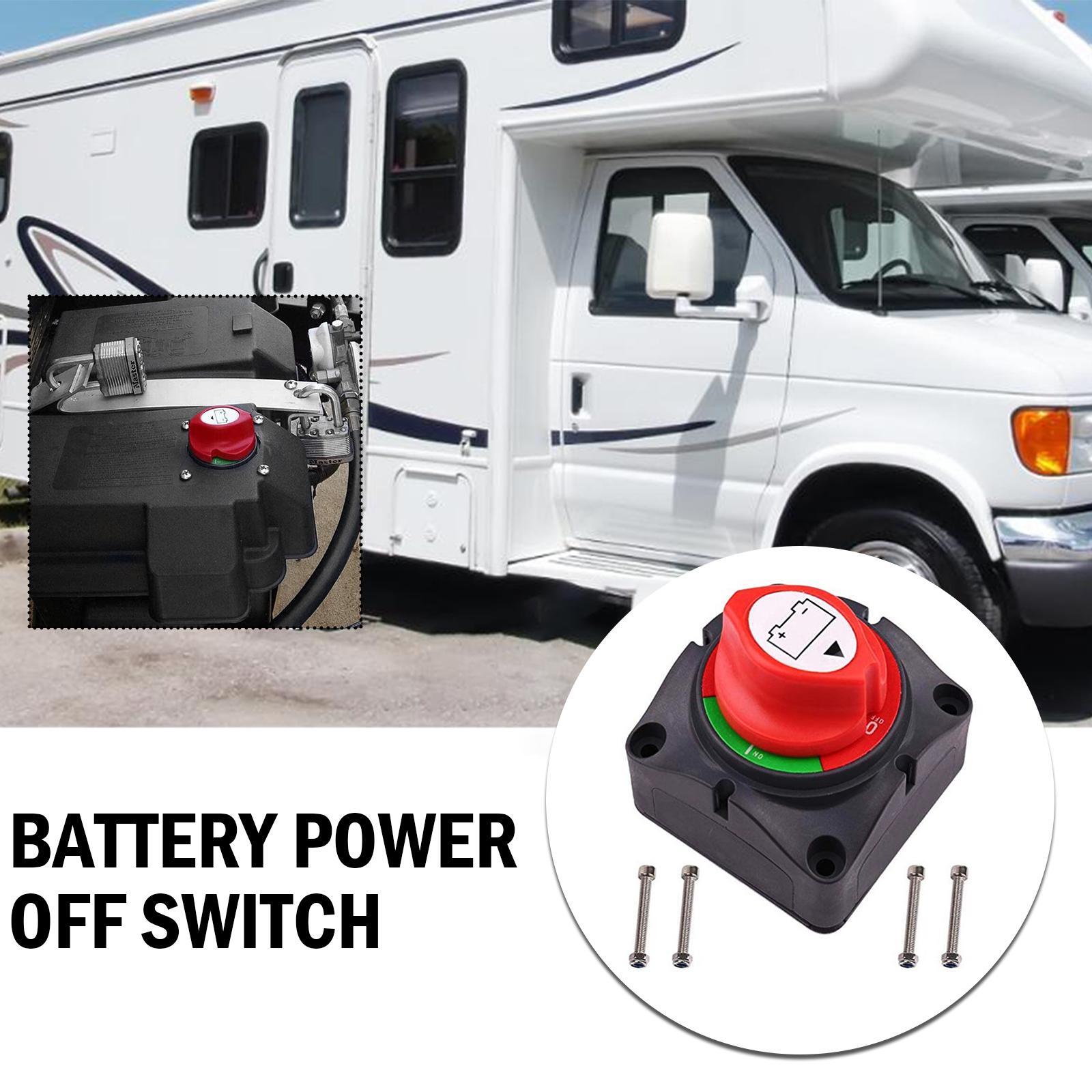 12V 600A Battery Isolator Cut Off Kill For Knob Marine Boat Camper Truck — image 9