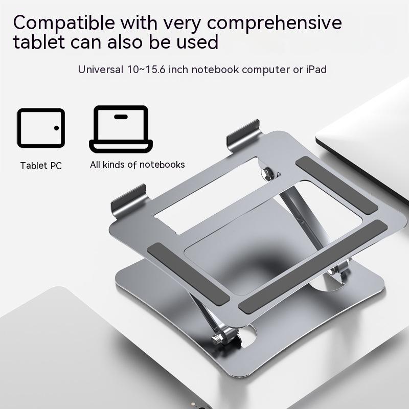 Title 6, Metal Computer Stand Notebook Tablet Vertical