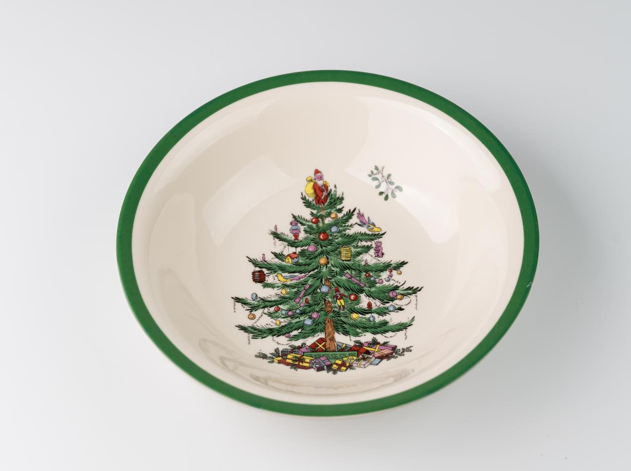 Christmas Tree Tableware European-style Small Luxury Household Ceramic Plate Western Dinner Plate